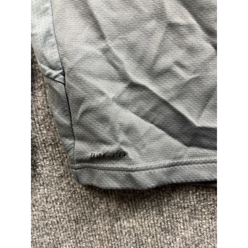 Nike Dri-FIT Quarter Zip Pullover Mens XL Gray Long Sleeve Athletic Top